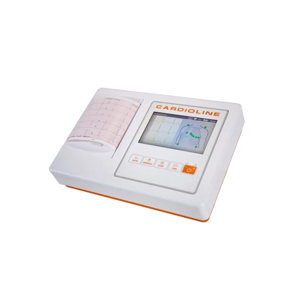 ELECTROCARDIOGRAFO 3 Y 6 CANALES – CARDIOLINE – ECG 100L